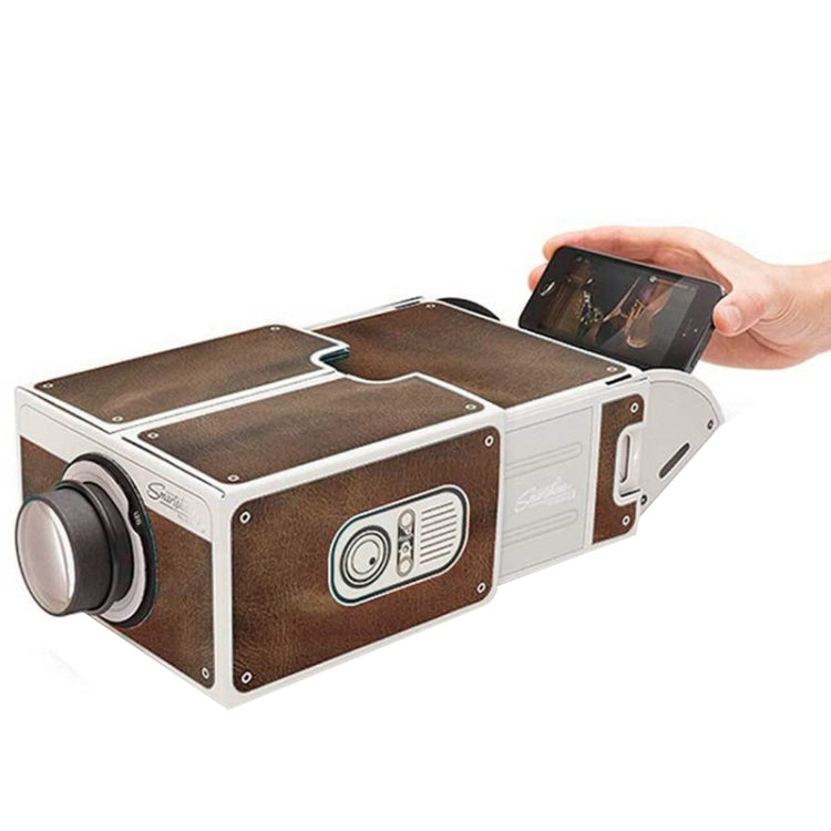 Cardboard Smartphone Projector / DIY Mobile Phone Projector Portable Cinema