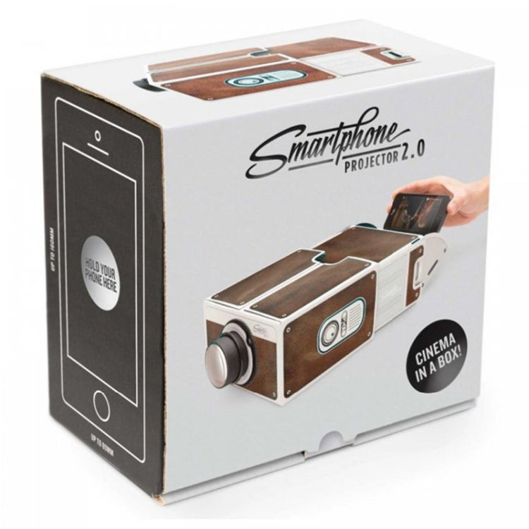 Cardboard Smartphone Projector / DIY Mobile Phone Projector Portable Cinema