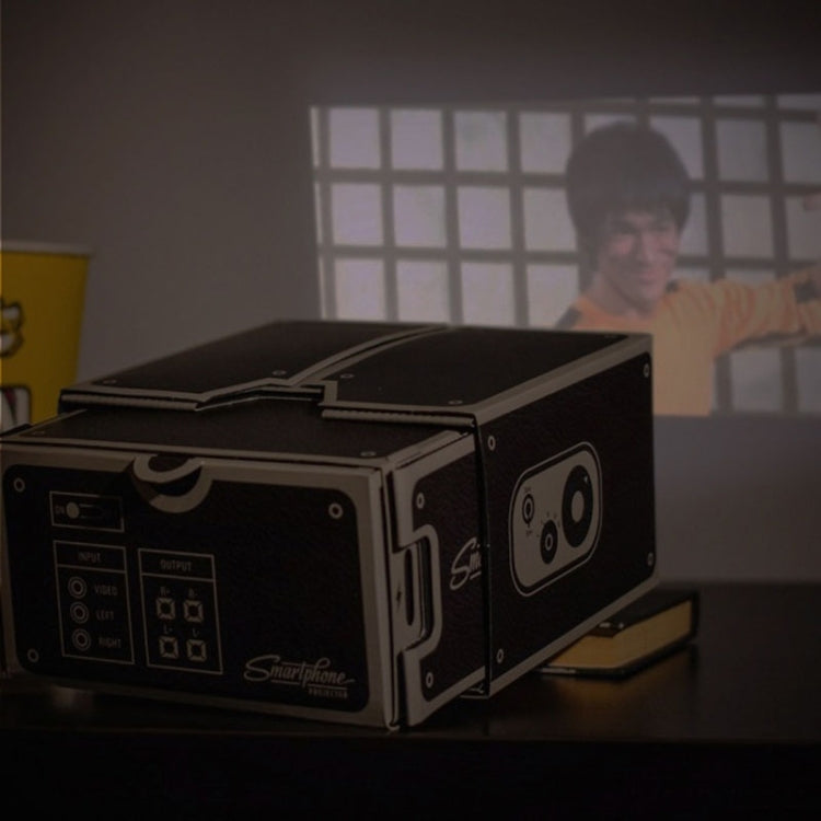 Cardboard Smartphone Projector / DIY Mobile Phone Projector Portable Cinema