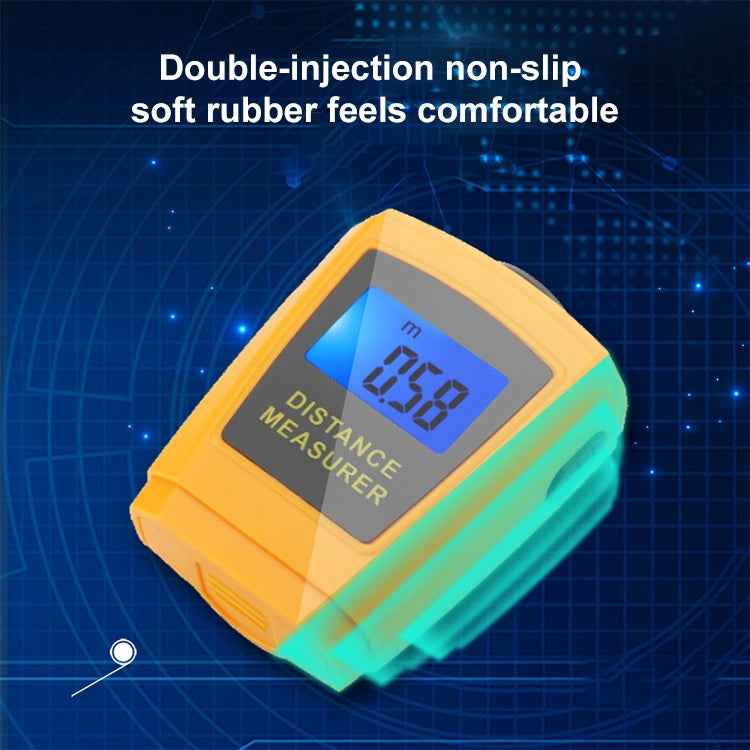 Mini Ultrasonic Distance Measurer with Laser Pointer
