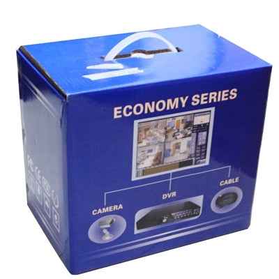 4-CH Embedded Digital Video Recorder Kit (1 / 3 Sony CCD, 650TVL, 24 x IR LED, 6mm Lens, IR Distance: 25m,  H.264 (8204EV+622A)