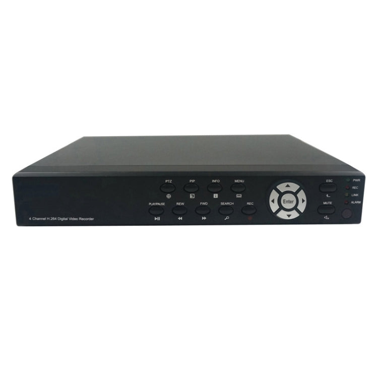 4-CH Embedded Digital Video Recorder Kit (1 / 3 Sony CCD, 650TVL, 24 x IR LED, 6mm Lens, IR Distance: 25m,  H.264 (8204EV+622A)
