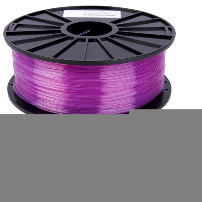 PLA 3.0 mm Transparent 3D Printer Filaments, about 115m