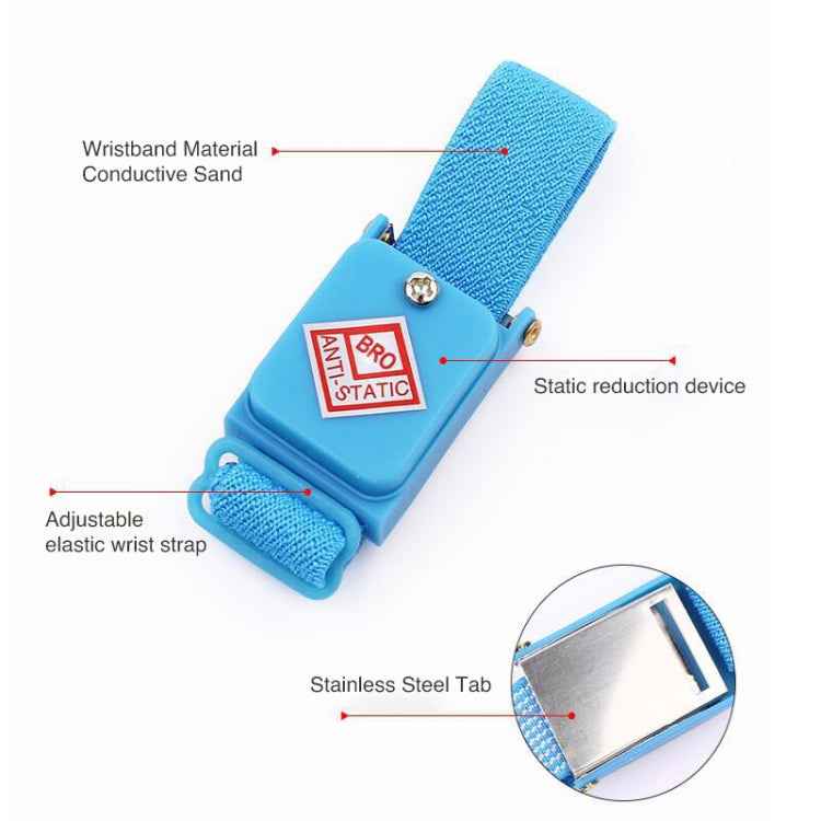 Wireless Anti Static ESD Discharge Cable Band Wrist Strap