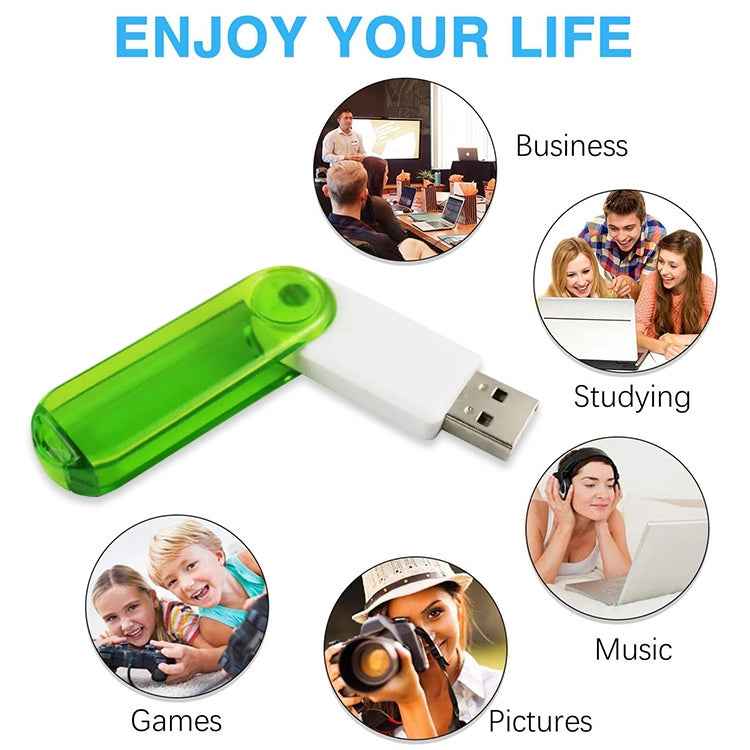 16GB USB Flash Disk, 16GB (Green)