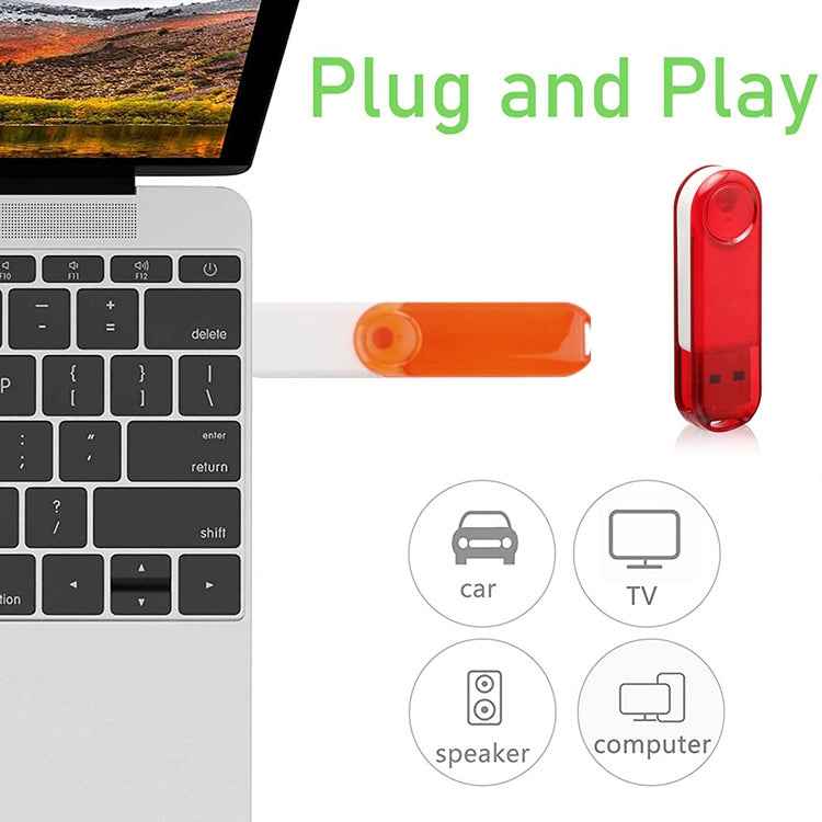 4GB USB Flash Disk, 8GB (Red)