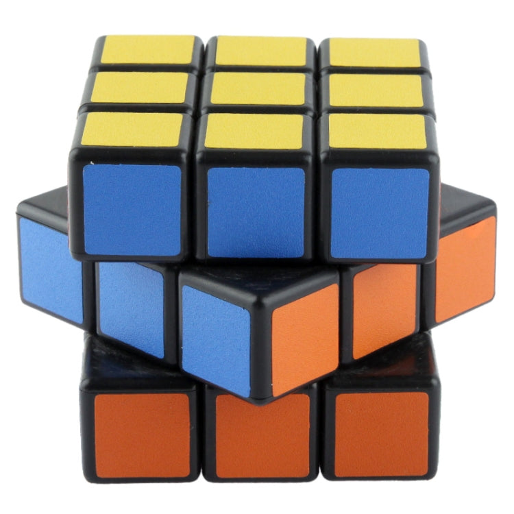 Carbon Fiber Membrane Third-order Magic Cube Children Educational Toys, Six-Color Magic Cube
