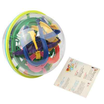 Magical Intellect Marble Puzzle Ball Amazing Balance Toy IQ Trainer Game for Children