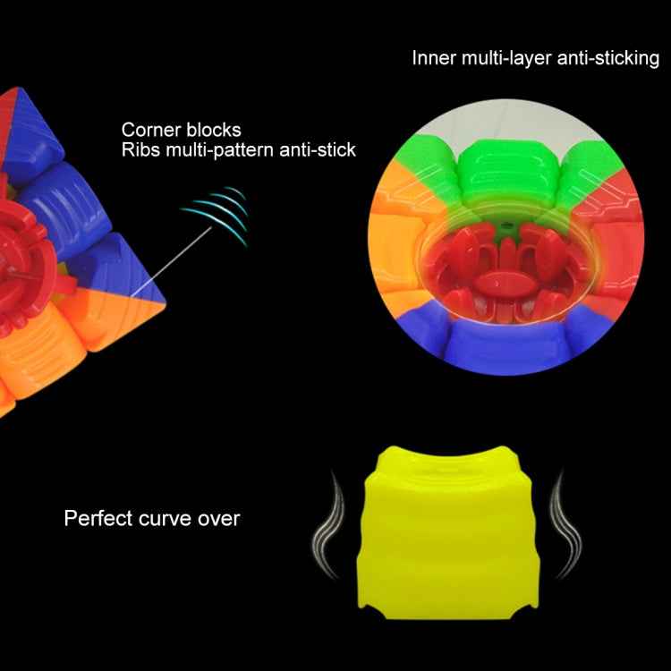 Zhisheng Little Magic 3rd-Order Brain Magic Cube, Random Color Delivery