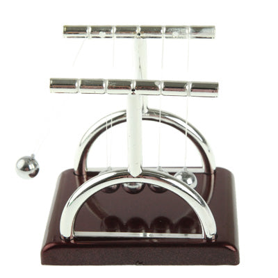 10mm Mini Desktop Newton is Cradle Plastic Base Balance Balls