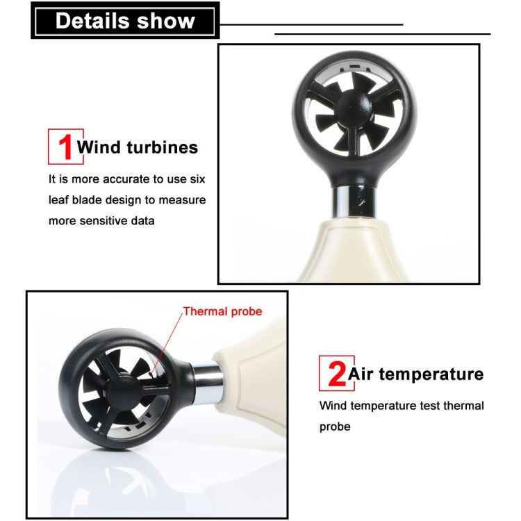 BENETECH Digital Electronic Anemometer (GM816A)