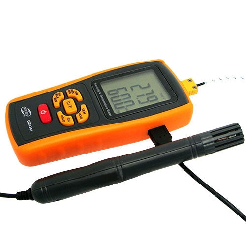 BENETECH GM1361 2.5 Inch Screen Digital Temperature & Humidity Meter Hygrometer / Thermometer