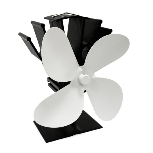 YL603 Eco-friendly Aluminum Alloy Heat Powered Stove Fan with 4 Blades for Wood / Gas / Pellet Stoves