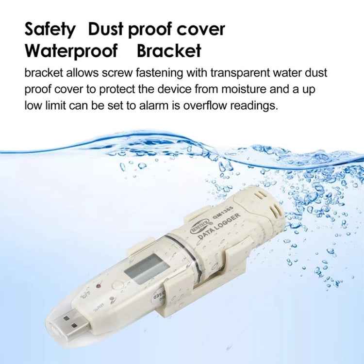 BENETECH GM1365 Digital Humidity & Temperature Data Logger
