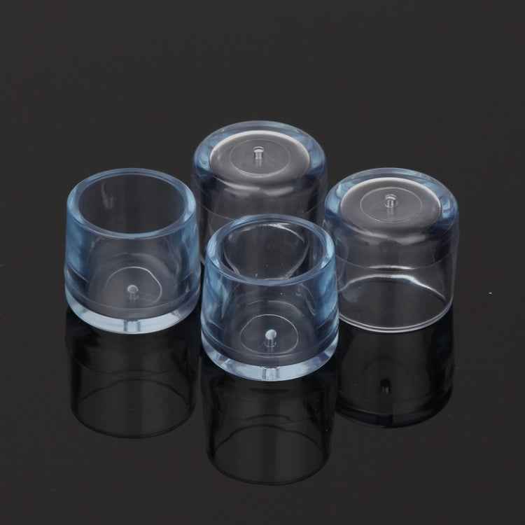 4 PCS Pipe Shaped Chair Cap, Internal Diameter: 21mm