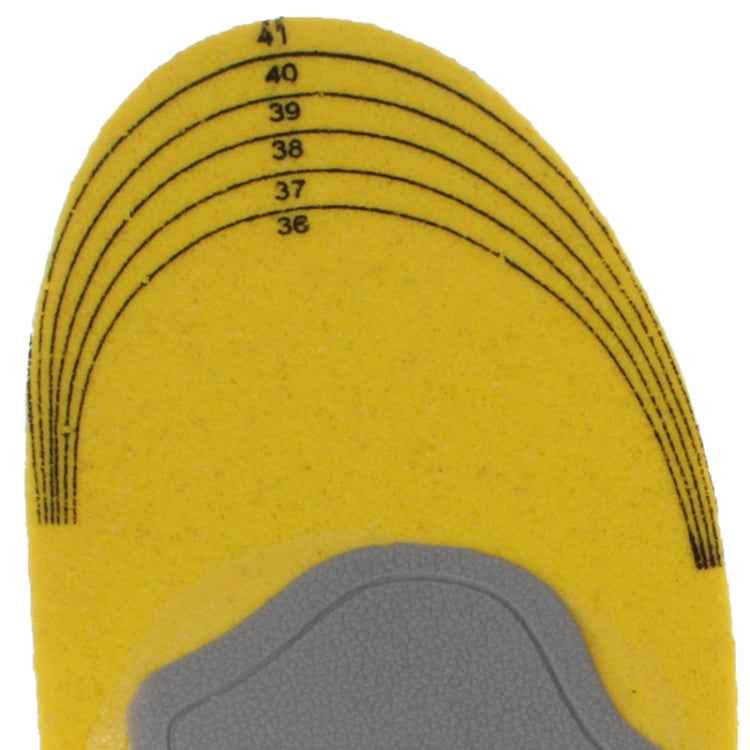 Elasticity Orthotic Arch Support Shoe Pad Sport Running Insoles Cushion for Women, Size: 35-40