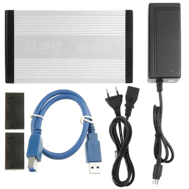 High Speed 3.5 inch HDD SATA External Case, Support USB 3.0, SATA (USB 3.0)