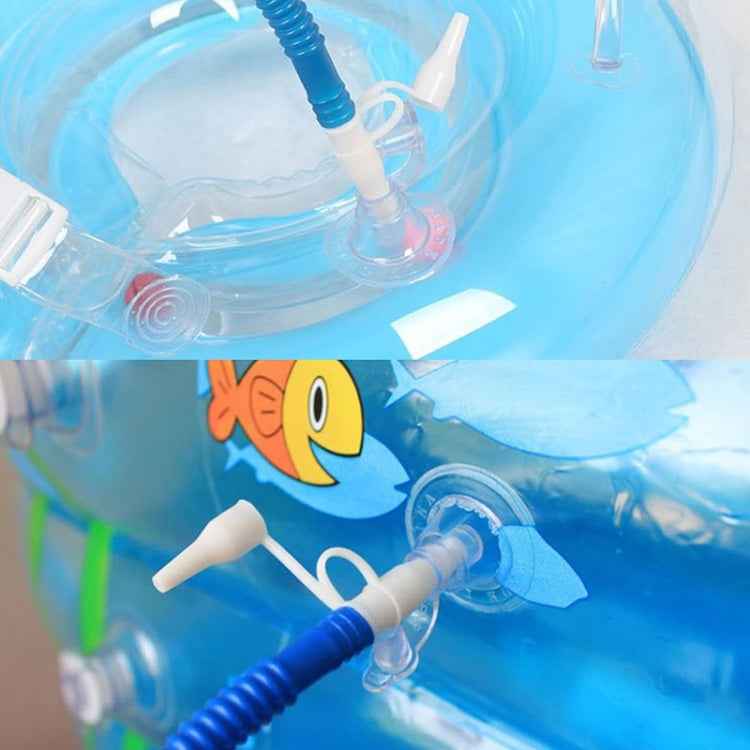 Portable Plastic Foot Air Pump / Hand-press Below Pump for Inflatable Product