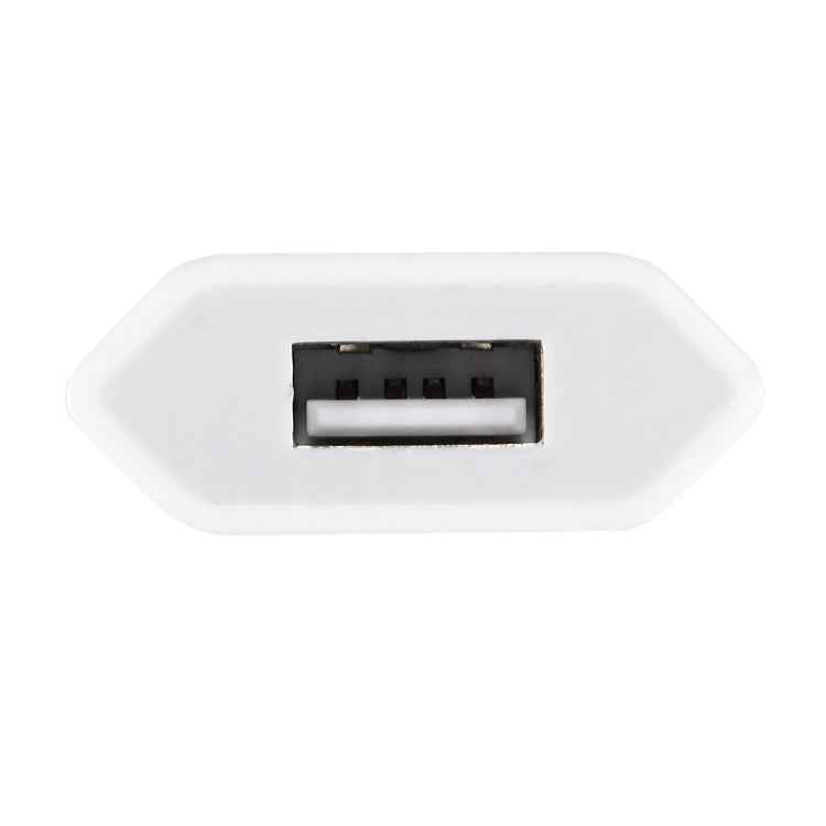 5V / 1A Single USB Port Charger Travel Charger, EU Plug