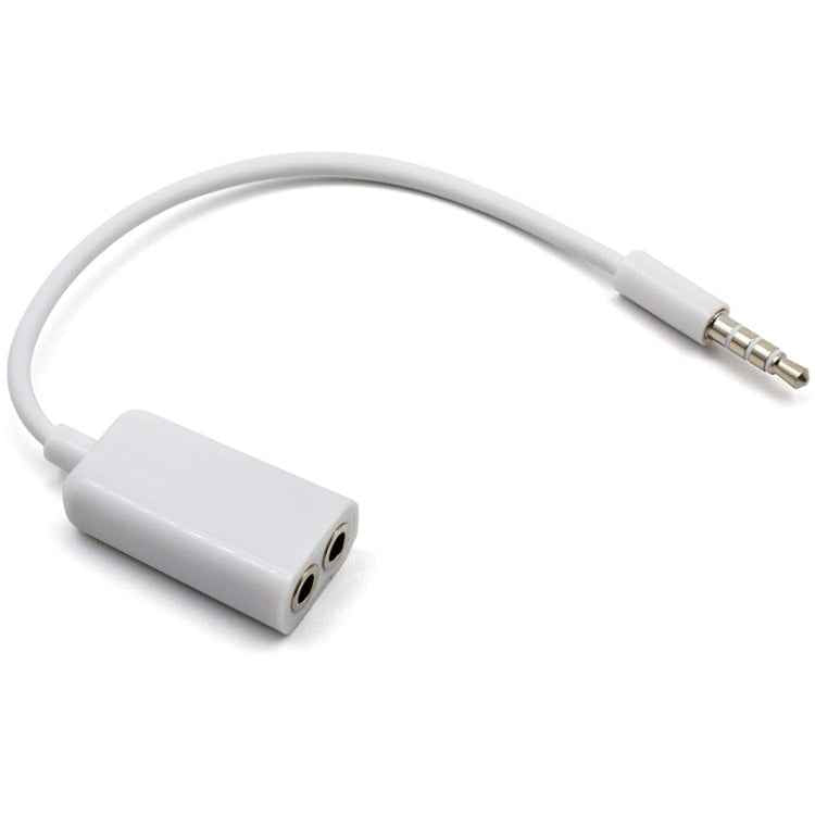 Aux Audio Cable 3.5mm to 2 x Female Splitter Adapter, Compatible with Phones, Tablets, Headphones, MP3 Player, Car/Home Stereo & More