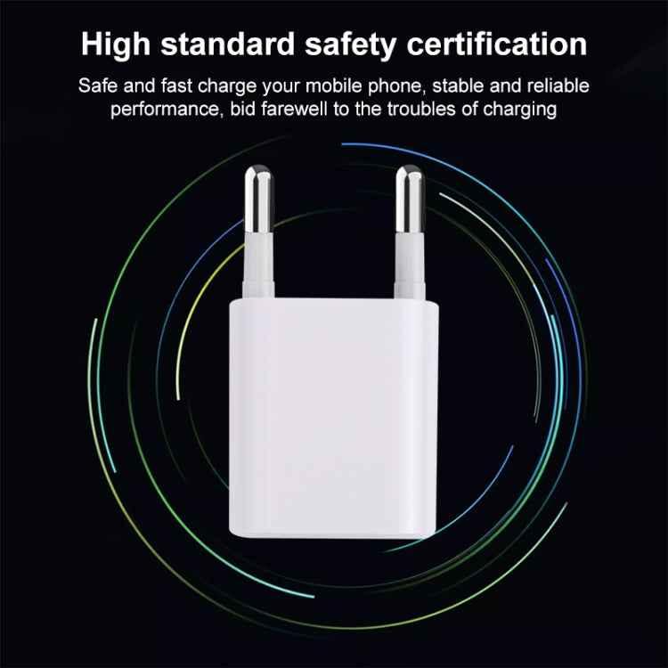 A2165 5V 1A Single USB Interface Mini Travel Charger, US Plug