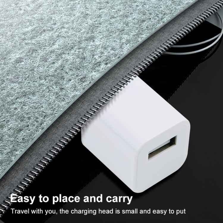 A2165 5V 1A Single USB Interface Mini Travel Charger, US Plug