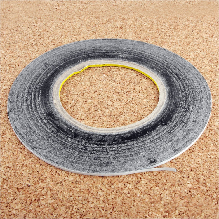 3mm Double Sided Adhesive Sticker Tape for iPhone / Samsung / HTC Mobile Phone Touch Panel Repair, Length: 50m, 3mm Black