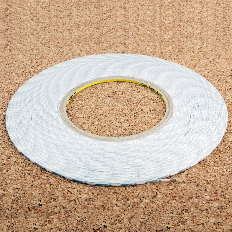 10mm Double Sided Adhesive Sticker Tape for iPhone / Samsung / HTC Mobile Phone Touch Panel Repair, Length: 50m, 10mm White, 10mm Black
