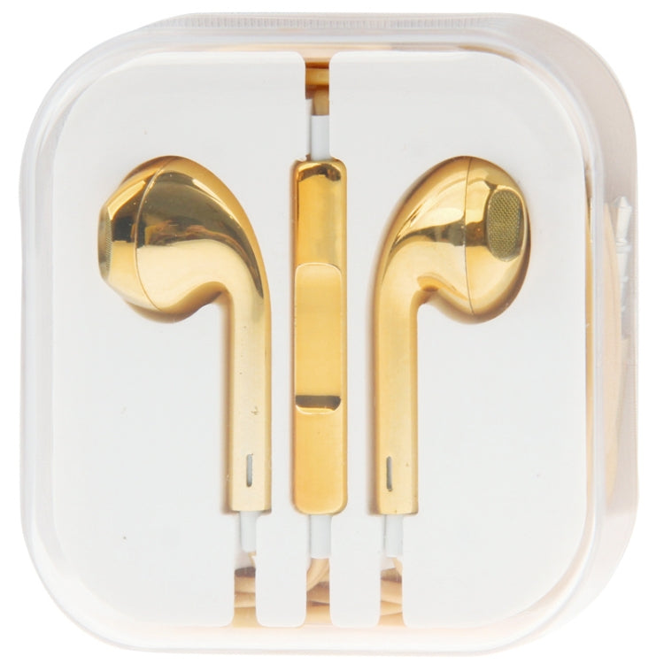 3.5mm Stereo Electroplating Wire Control Earphone for Android Phones / PC / MP3 Player / Laptops