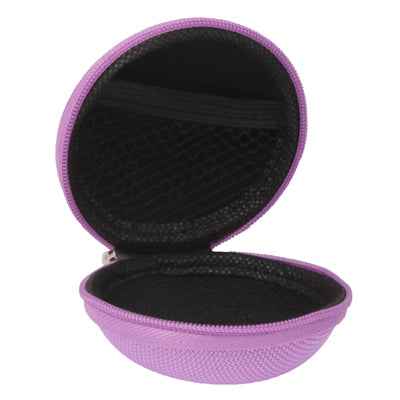 Grid Style Portable Carrying Bag Box for Headphone / Earphone
