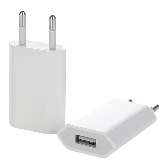 5V / 1A (US Plug) USB Charger Adapter For  iPhone, Galaxy, Huawei, Xiaomi, LG, HTC and Other Smart Phones, Rechargeable Devices, EU Plug, UK Plug