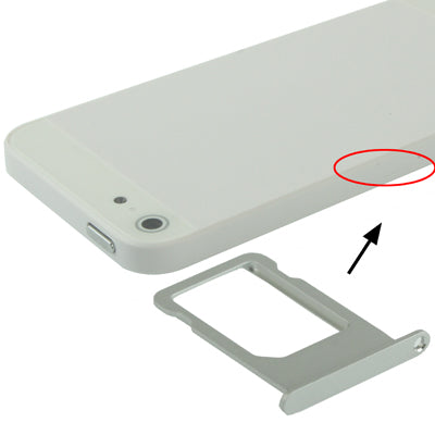 Original Sim Card Tray Holder for iPhone 5, For iPhone 5 (Single), For iPhone 5 - BSPART