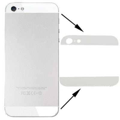 OEM Version Back Cover Top & Bottom Glass Lens for iPhone 5 (Golden), For 5, OEM For iPhone 5 White, OEM For iPhone 5 Black