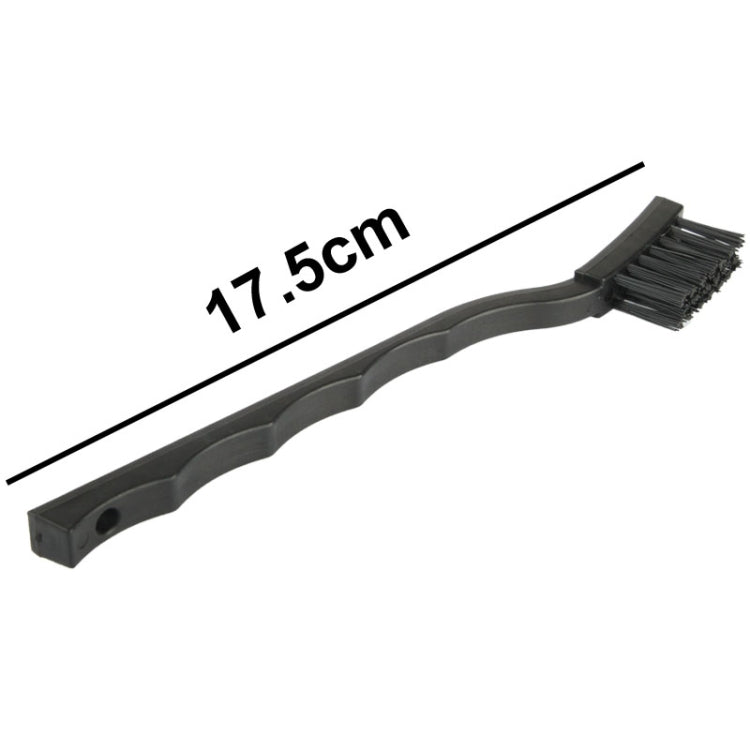 17.5cm Electronic Component Curved Anti-static Brush, Length: 17.5cm Black