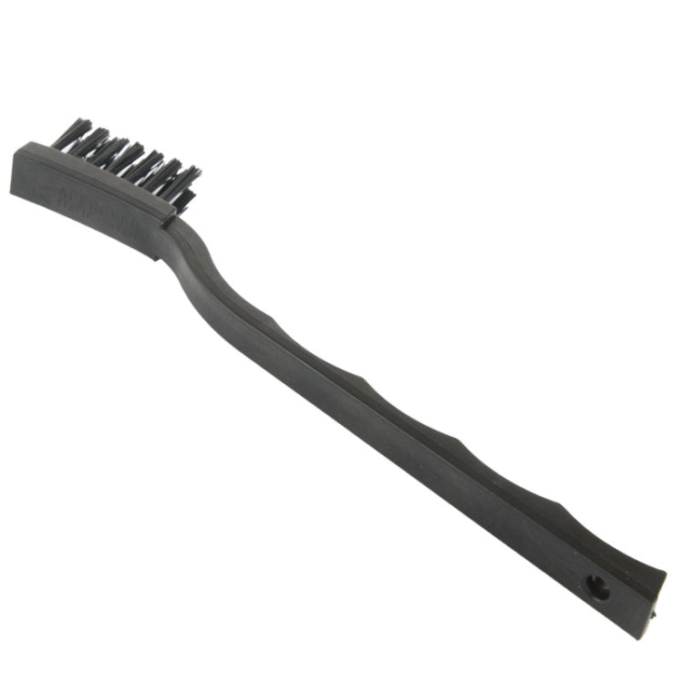 17.5cm Electronic Component Curved Anti-static Brush, Length: 17.5cm Black