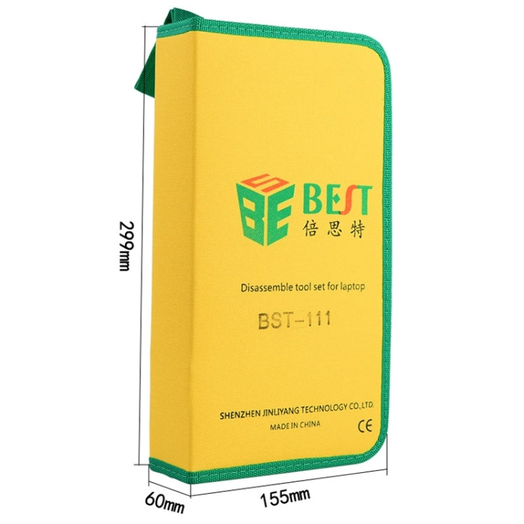 BEST BST-111 17 in 1 Professional Multi-purpose Repair Tool Set for Mobile Phone / Laptop Computer, BST-111