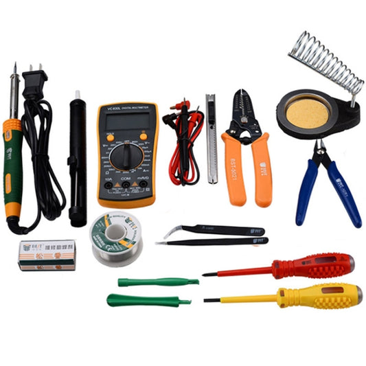BEST BST-113 16 in 1 Household Profession Multi-purpose Repair Tool Set for Laptop, BST-113