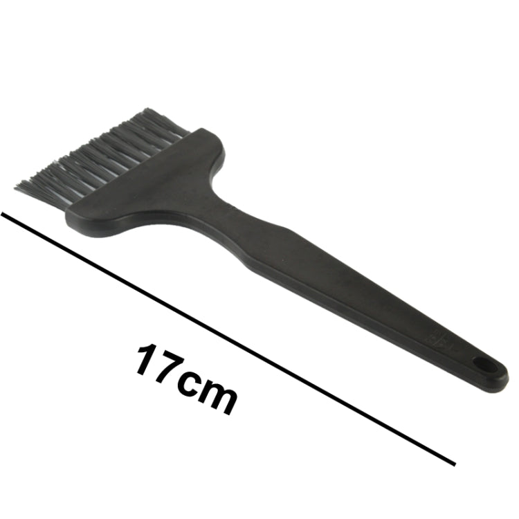 Electronic Component 12 Beam Flat Handle Antistatic Cleaning Brush, Length: 17cm, Length: 17cm