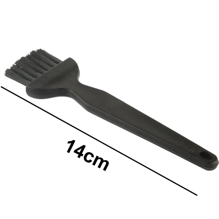 Electronic Component 7 Beam Flat Handle Antistatic Cleaning Brush, Length: 14cm, Length: 14cm