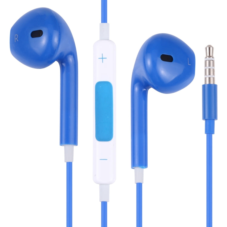 EarPods Wired Headphones Earbuds with Wired Control & Mic, White, Rose Gold, Red, Blue, Black, Green, Orange, Magenta