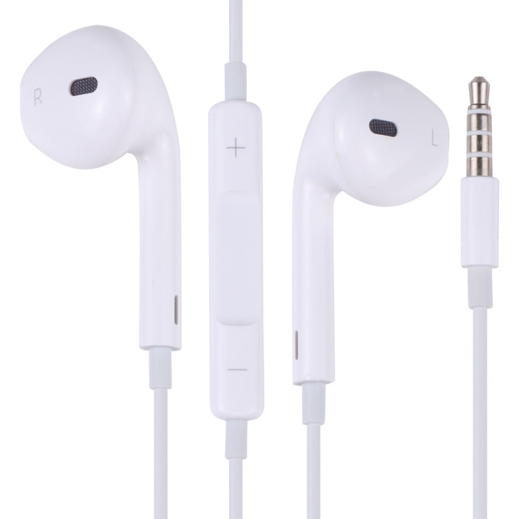 EarPods Wired Headphones Earbuds with Wired Control & Mic, White, Rose Gold, Red, Blue, Black, Green, Orange, Magenta