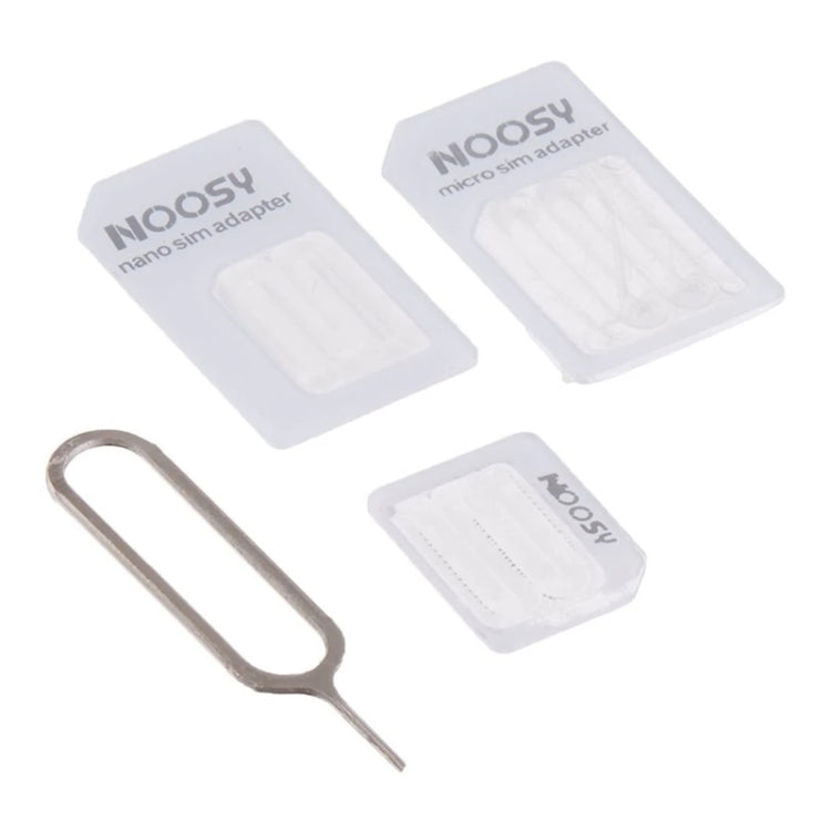 4 in 1 (Nano SIM to Micro SIM Card+ Micro SIM to Standard Card + Nano SIM to Standard Card + Sim Card Tray Holder Eject Pin Key Tool) Kit for iPhone 5 / iPhone 4 & 4S