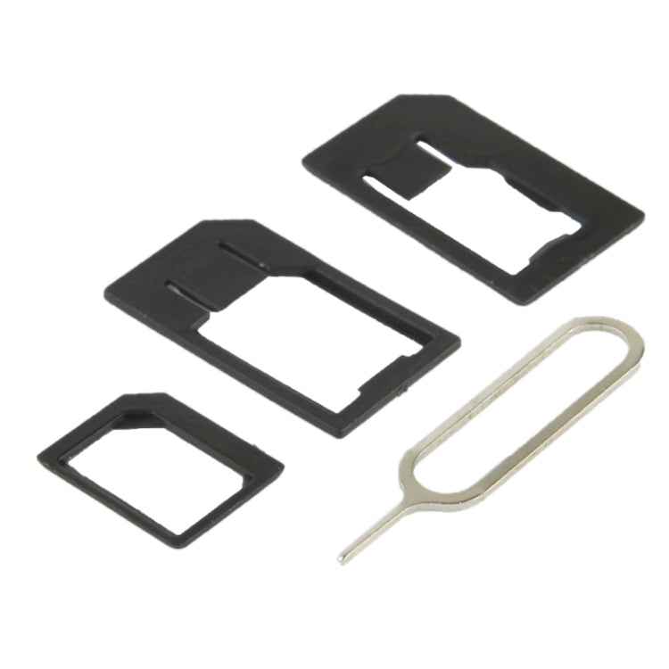 Dual Nano Sim Cutter for iPhone / Samsung / Huawei / Xiaomi  (With Nano SIM to Micro SIM Card Adapter + Nano SIM to Standard SIM Card Adapter + Micro SIM to Standard SIM Card Adapter + Sim Card Tray Holder Eject Pin Key Tool)