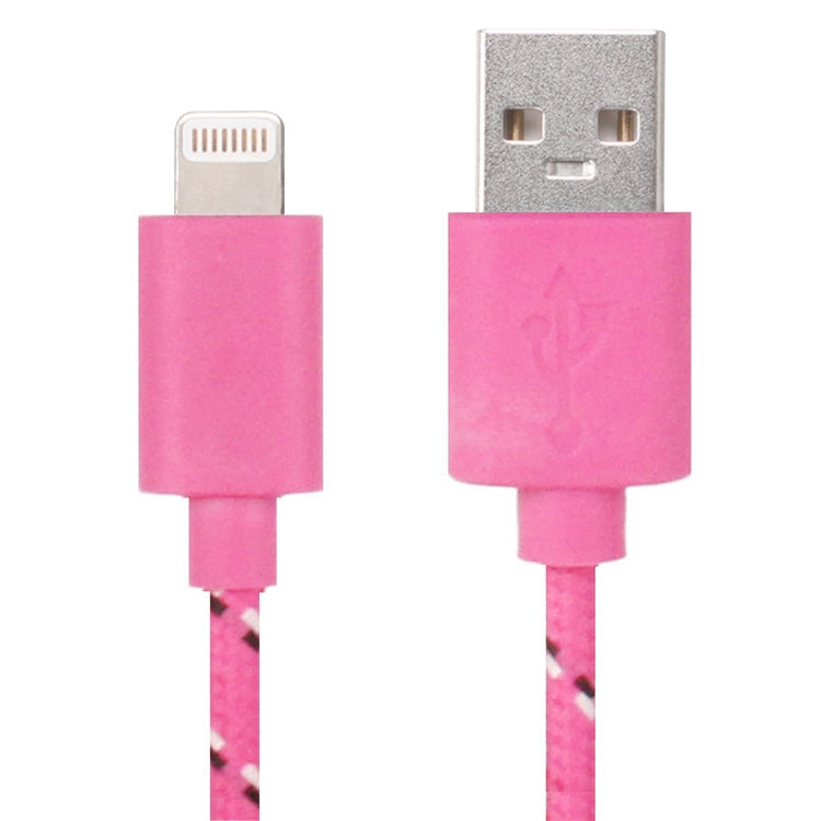 Câble de chargement USB en nylon de 2 m pour iPhone et iPad