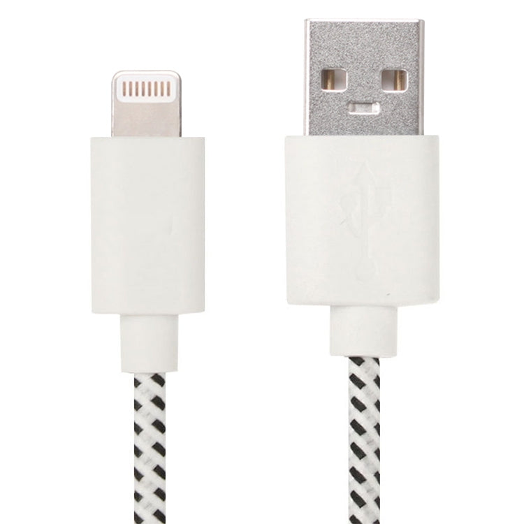 Câble de chargement USB en nylon de 2 m pour iPhone et iPad