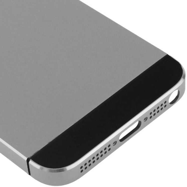 Full Housing Alloy  Back Cover with Mute Button + Power Button + Volume Button + Nano SIM Card Tray for iPhone 5S, For 5S, For iPhone 5S