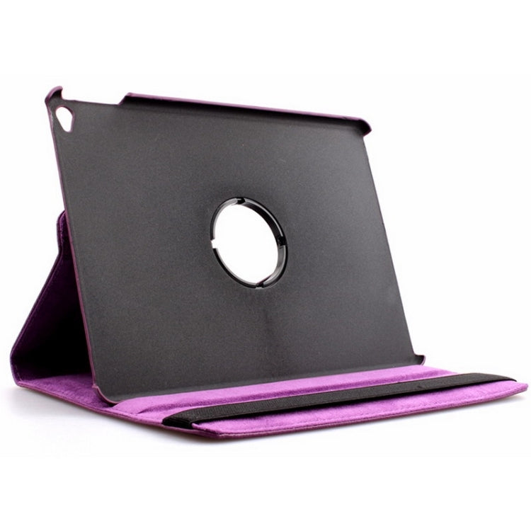 360 Degree Rotation Litchi Texture Flip Leather Case with 2 Gears Holder for iPad Air 2