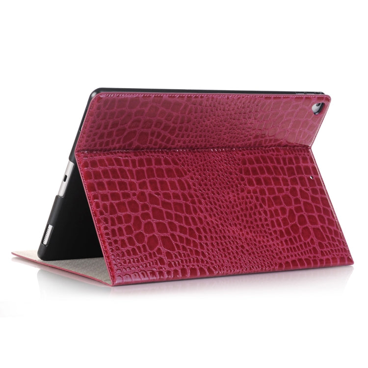 Crocodile Texture Horizontal Flip Leather Case with Holder & Card Slots & Wallet for iPad Air 2