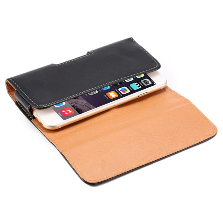 Crazy Horse Texture Vertical Flip Leather Case / Waist Bag with Back Splint for iPhone 6