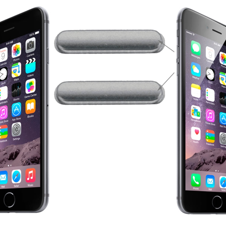 Original Volume Control Key for iPhone 6 & 6 Plus, For iPhone  6 & 6 Plus, For 6 (Grey), For 6 - BSPART
